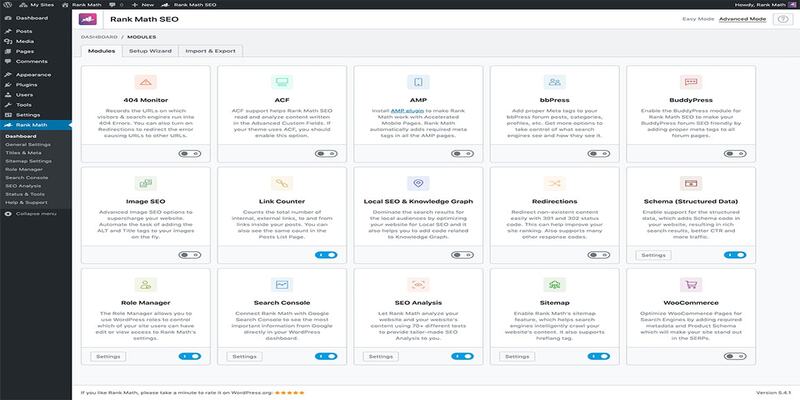 Hướng Dẫn Thiết Lập Rank Math Cho Website Chi Tiết Nhất 6 Rank Math cho website